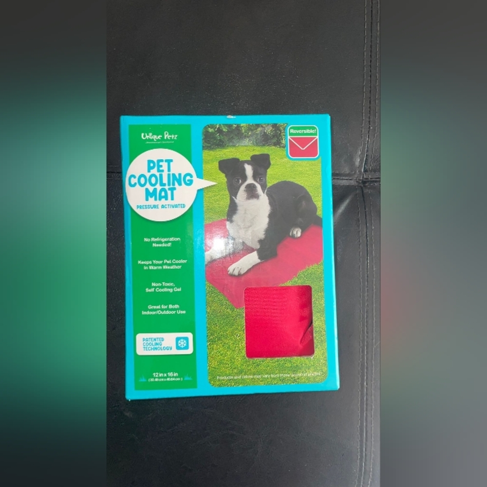 UNIQUE PETZ - PET COOLING MAT REVERSIBLE 12 in X 16 in